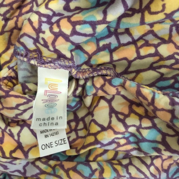 LuLaRoe Leggings One Size Bundle of 3 - Picture 2 of 4